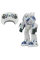 Jucărie interactivă Rastar Robot Spaceman, 1:14, Alb (76960)