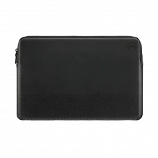 Husă universală pentru Laptop DELL EcoLoop Leather Sleeve, 14, Piele, Negru