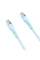 Cablu de încărcare Nillkin Type-C to Type-C Cable, Flowspeed, USB Type-C/USB Type-C, 1,2m, Albastru