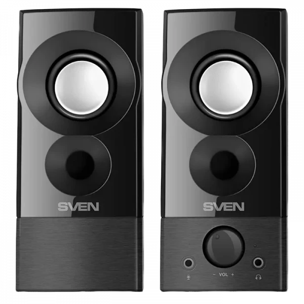 Boxe pentru calculator 2.0 SVEN 357, Negru