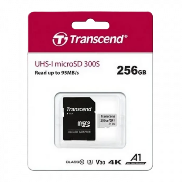 Card de Memorie Transcend MicroSDXC Class 10, 256GB (TS256GUSD330S)