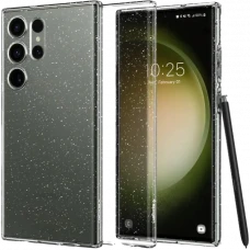Husă Spigen Samsung S23 Ultra, Liquid Crystal, Cristal cu sclipici