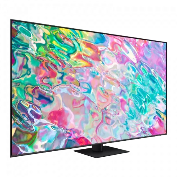 75 QLED SMART Телевизор Samsung QE75Q70BAUXUA, 3840x2160 4K UHD, Tizen, Чёрный