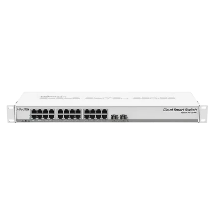 Comutator Router CSS326-24G-2S+RM, Alb