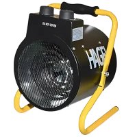 Ventilator de încălzire Hagel IFH02A-30, 3000W, Negru