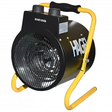 Ventilator de încălzire Hagel IFH02A-30, 3000W, Negru