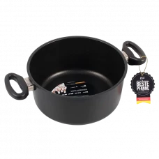 Cratița AMT Gastroguss AMT-1024-EZ500-L, 3L, 24cm, Negru