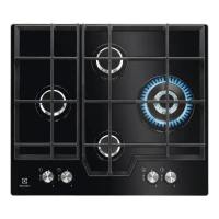 Газовая варочная панель Electrolux KGG6456K, Чёрный