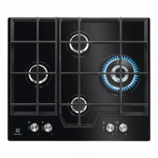 Plită pe gaz Electrolux KGG6456K, Negru