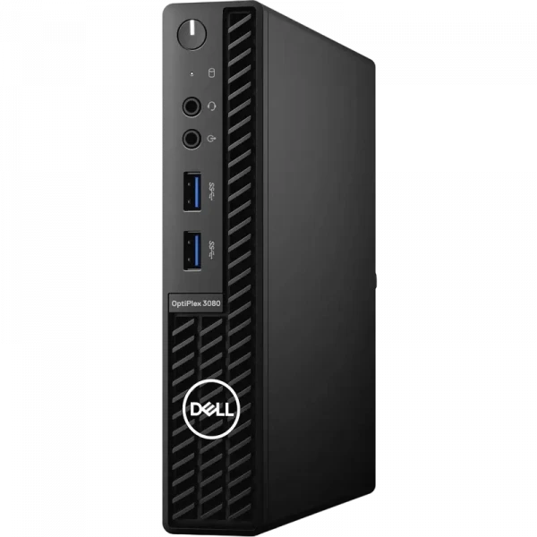 Настольный ПК DELL OptiPlex 3080, Tiny, Intel Core i5-10500T, 8Гб/256Гб, Intel UHD Graphics 630, Linux Ubuntu