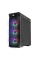 Carcasă PC Gamemax StarLight FRGB, Midi-Tower, Fără PSU, Negru