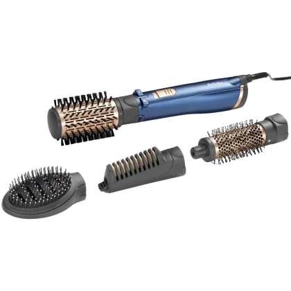 Фен-щётка BaByliss AS965E, 1000Вт, Синий