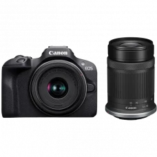 Aparat Foto Mirrorless Canon EOS R100 & RF-S 18-45mm f/4.5-6.3 IS STM & RF-S 55-210mm f/5-7.1 IS STM KIT