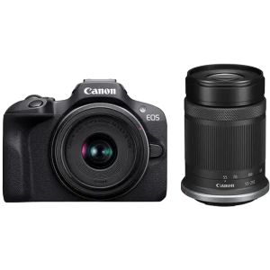 Беззеркальный фотоаппарат Canon EOS R100 &amp; RF-S 18-45mm f/4.5-6.3 IS STM &amp; RF-S 55-210mm f/5-7.1 IS STM KIT