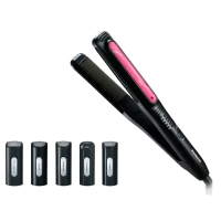 Placă de îndreptat părul Panasonic EH-HV52-K865, Negru | Roz