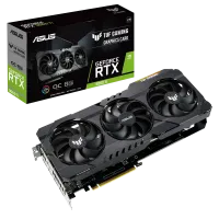 Видеокарта ASUS TUF-RTX3060TI-O8G-V2-GAMING, 8GB GDDR6 256бит