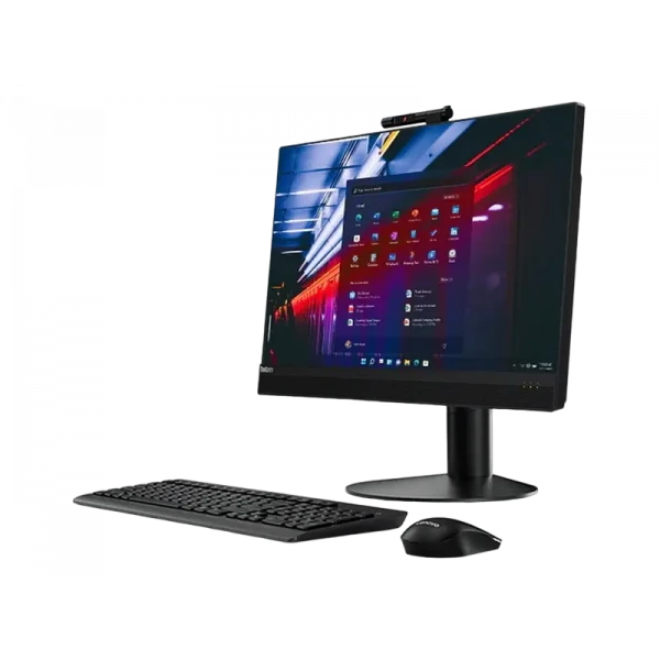 Computer All-in-One Lenovo ThinkCentre M920z, 23,8, Intel Core i3-10100T, 8GB/256GB, Windows 10 Pro 64-bit, Negru