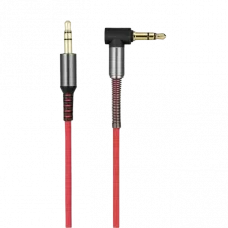 Cablu audio Hoco UPA02, 3.5 mm - 3.5 mm, 1m, Roșu