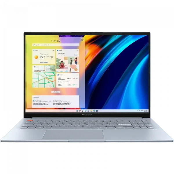 Laptop 16 ASUS Vivobook S 16X M5602QA, Solar Silver, AMD Ryzen 5 5600H, 16GB/512GB, Fără SO