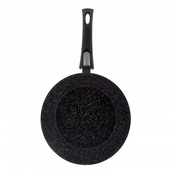 Сковорода глубокая RESTO 93040, 24см, Чёрный