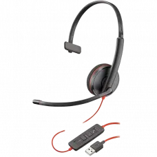 Căști Plantronics Blackwire C3210, Negru
