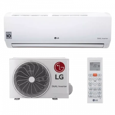 Кондиционер LG P12SP, мощность 3,52 кВт, подходит для помещений до 25 м².