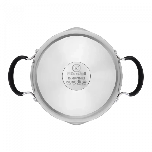 Кастрюля Rondell RDS-1447, 3,2л, 20см, Нержавеющая сталь