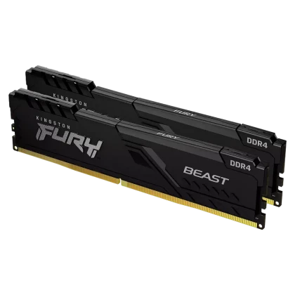 Memorie RAM Kingston FURY Beast, DDR4 SDRAM, 3600 MHz, 16GB, KF436C17BBK2/16