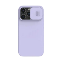 Husă Nillkin iPhone 13 Pro, CamShield Silky Silicone, Misty Purple