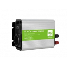 Invertor Auto Energenie EG-PWC500-01, 500W, Gri