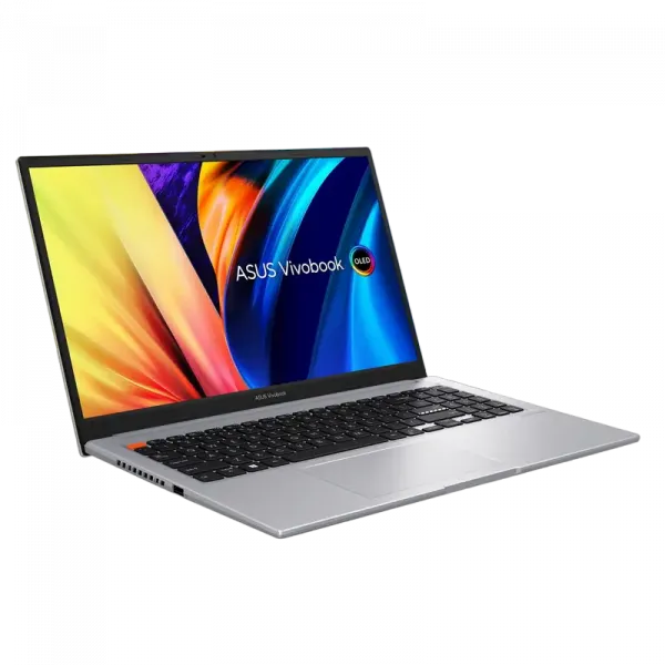 Laptop 15,6 ASUS Vivobook S 15 OLED M3502QA, Neutral Grey, AMD Ryzen 7 5800H, 16GB/1024GB, Fără SO