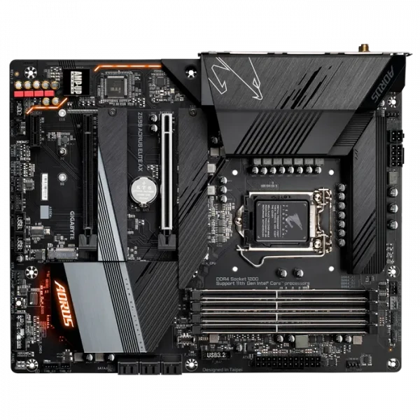 Материнская плата Gigabyte Z590 AORUS ELITE AX, LGA1200, Intel Z590, ATX