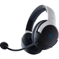 Căști gaming Razer Kaira, Fără fir, Alb | Negru