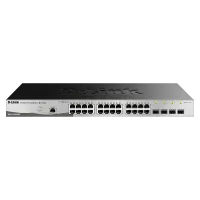 Сетевой коммутатор D-Link DGS-1210-28/ME, 24x 10/100/1000 Мбит/с, 4x SFP