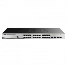 Switch de rețea D-Link DGS-1210-28/ME, 24x 10/100/1000 Mbps, 4x SFP