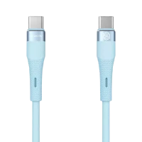 Cablu de încărcare Nillkin Type-C to Type-C Cable, Flowspeed, USB Type-C/USB Type-C, 1,2m, Albastru