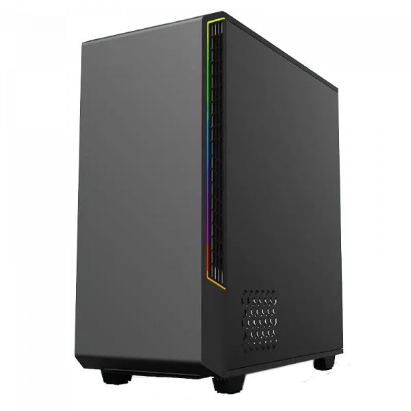 Carcasă PC Gamemax Panda T802 BK, Midi-Tower, Fără PSU, Negru