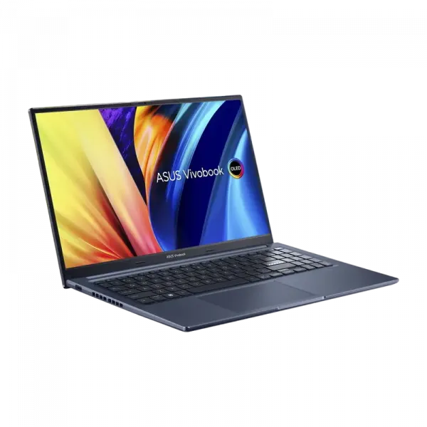 Laptop 15,6 ASUS Vivobook 15X OLED X1503ZA, Quiet Blue, Intel Core i5-12500H, 8GB/512GB, Fără SO