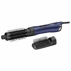 Фен-щётка BaByliss Midnight Luxe AS84PE, 800 Вт, Синий