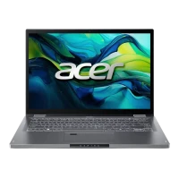Laptop 14 Acer Aspire Spin 14 ASP14-51MTN, Steel Gray, Intel Core 7 150U, 16GB/1024GB, Windows 11 Home