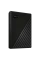 HDD portabil extern Western Digital WD My Passport, 2 TB, Negru (WDBYVG0020BBK-WESN)