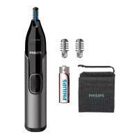 Trimmer pentru bărbați Philips Series 3000 NT3650/16, Negru | Gri