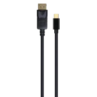Видео кабель Cablexpert CCP-mDP2-6, MiniDP (M) - DisplayPort (M), 1,8м, Чёрный