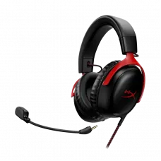 Căști gaming HyperX Cloud III, USB, Roșu