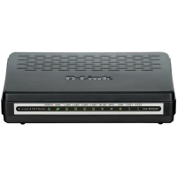 VoIP-маршуризатор D-Link DVG-N5402SP/2S1U, Чёрный