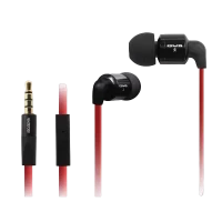 Căști Awei ES600i, Negru/Rosu