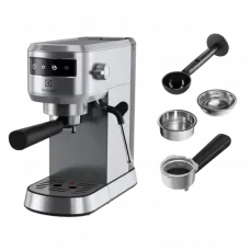 Cafetiera manuala Electrolux E6EC1-6ST, 1450W, Oțel inoxidabil