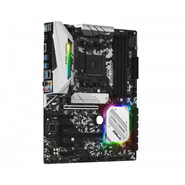 Placă de bază ASRock B450 STEEL LEGEND, AM4, AMD B450, ATX