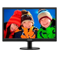 Monitor PHILIPS 203V5LSB26 / 19,5 inchi / TFT 1600x900 HD+ / Negru