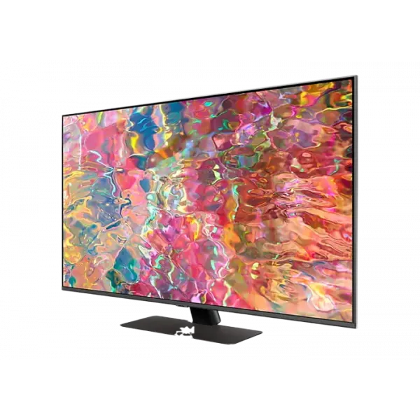 50 QLED SMART Телевизор Samsung QE50Q80BAUXUA, 3840x2160 4K UHD, Tizen, Чёрный
